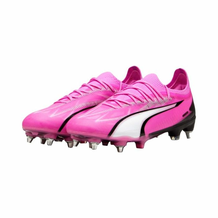 Botas de Fútbol para Adultos Puma ULTRA ULTIMATE MxSG Rosa 1