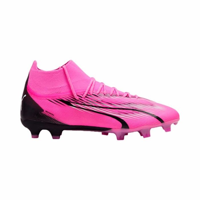 Botas de Fútbol para Adultos Puma Ultra Pro FG/AG Blanco Rosa 1