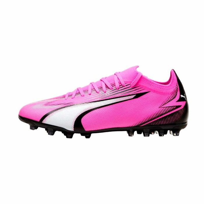 Botas de Fútbol Multitaco para Adultos Puma Ultra Match MG Blanco 3