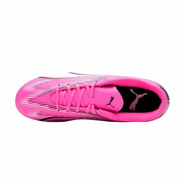 Botas de Fútbol Multitaco para Adultos Puma Ultra Play MG Blanco Rosa oscuro 1