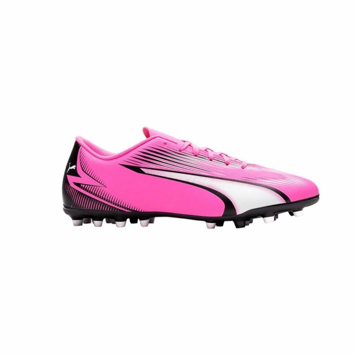 Botas de Fútbol Multitaco para Adultos Puma Ultra Play MG Blanco Rosa oscuro 3