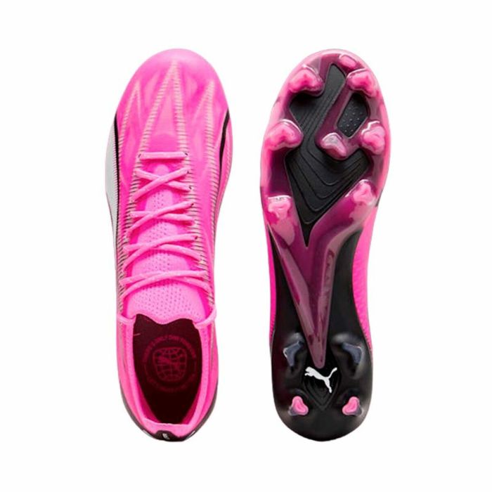 Botas de Fútbol para Adultos Puma Ultra Ultimate FG/AG Rosa 1