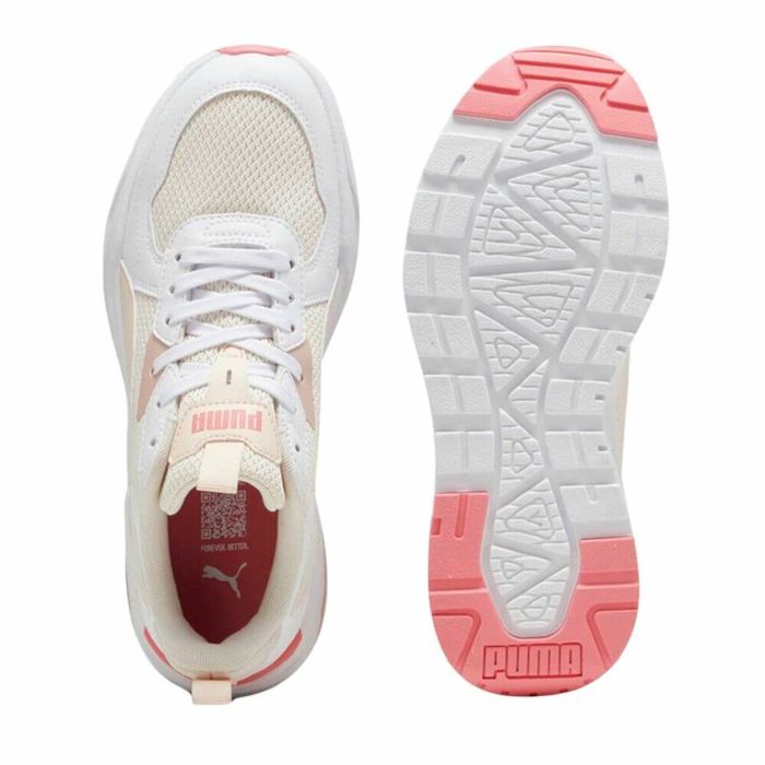 Zapatillas Deportivas Mujer Puma Trinity Lite Blanco Rosa 3