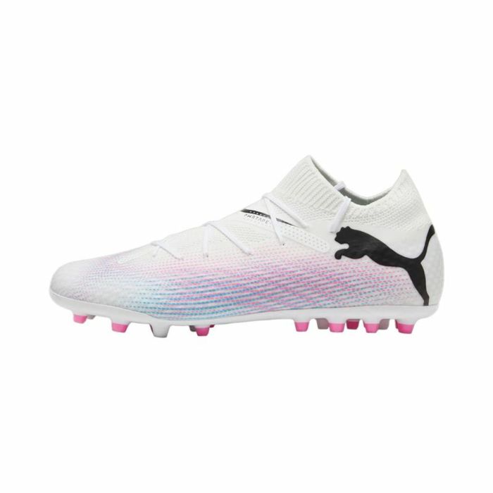 Botas de Fútbol Multitaco para Adultos Puma Future 7 Pro MG Blanco Negro 3