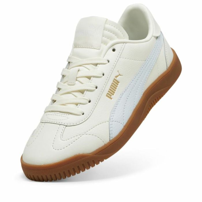 Zapatillas Casual de Mujer Puma Club 5v5 Warm Blanco 2