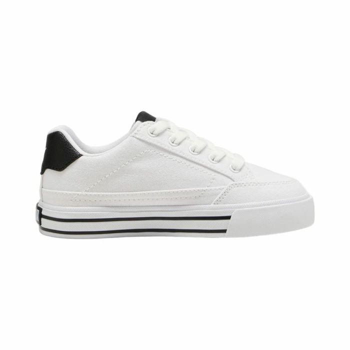 Zapatillas Casual Niño Puma Court Classic Vulc F Blanco 3