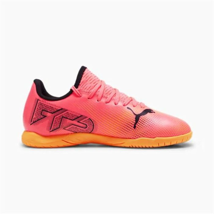 Zapatillas de Fútbol Sala para Niños Puma Future 7 Play Naranja Infantil Unisex 5