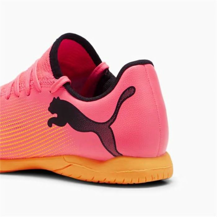 Zapatillas de Fútbol Sala para Niños Puma Future 7 Play Naranja Infantil Unisex 1