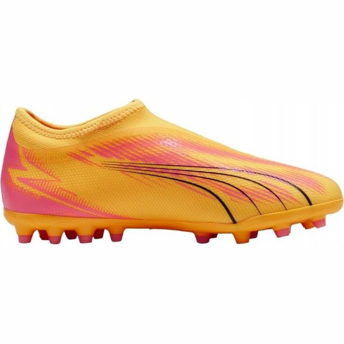 Botas de Fútbol para Niños Puma ULTRA MATCH L MG Naranja 3