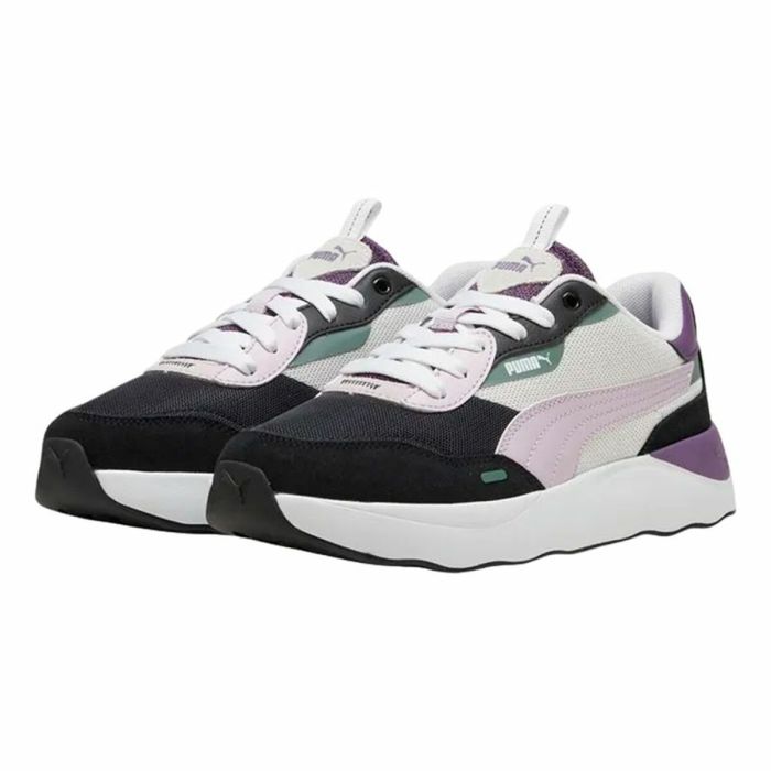 Zapatillas Deportivas Mujer Puma Runtamed Platform Strong Gris 1