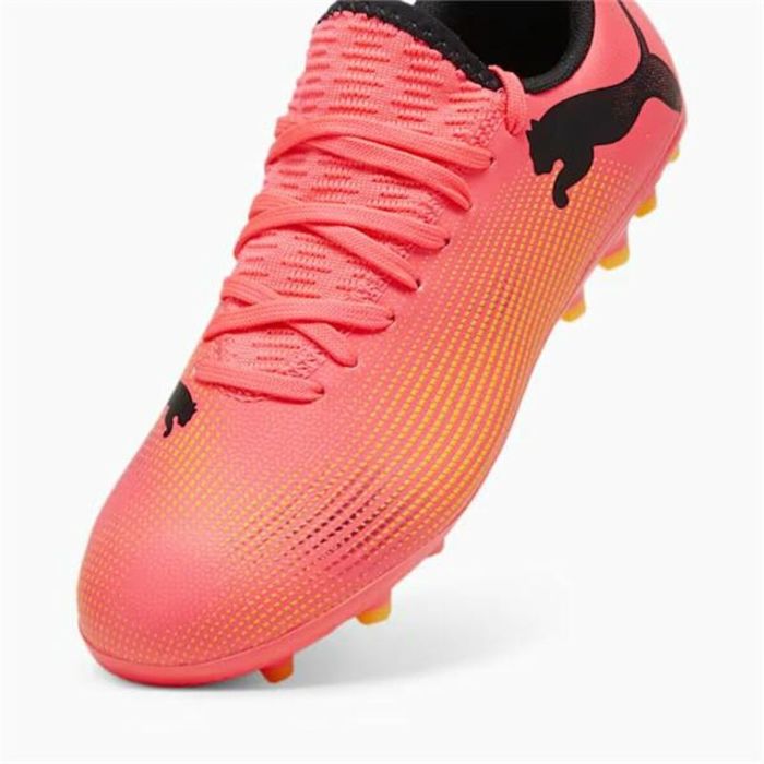 Botas de Fútbol Multitaco para Niños Puma Future 7 Play MG Naranja Naranja Oscuro 3