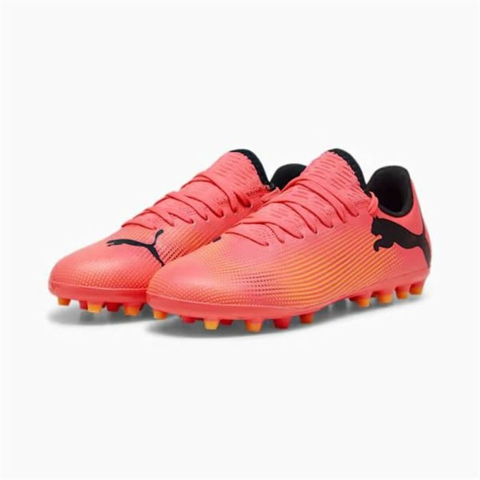 Botas de Fútbol Multitaco para Niños Puma Future 7 Play MG Naranja Naranja Oscuro 2