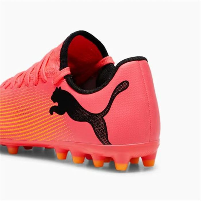 Botas de Fútbol Multitaco para Niños Puma Future 7 Play MG Naranja Naranja Oscuro 1