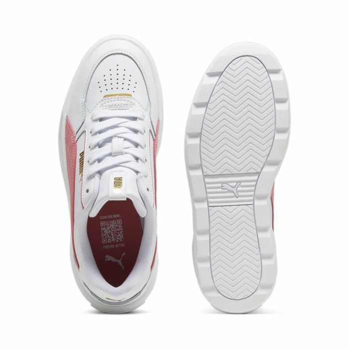 Zapatillas Casual Puma Karmen Rebelle Blanco Rosa 4