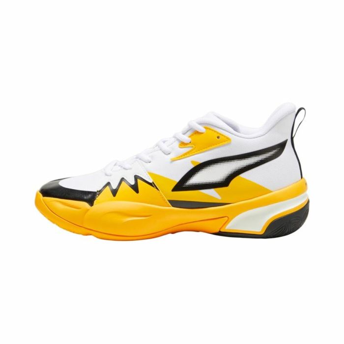 Zapatillas de Baloncesto para Adultos Puma Genetics Amarillo 3