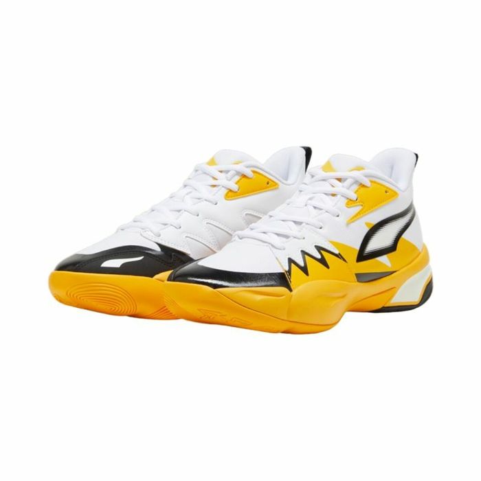 Zapatillas de Baloncesto para Adultos Puma Genetics Amarillo 1