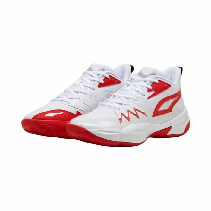 Zapatillas de Baloncesto para Adultos Puma Genetics Blanco 1