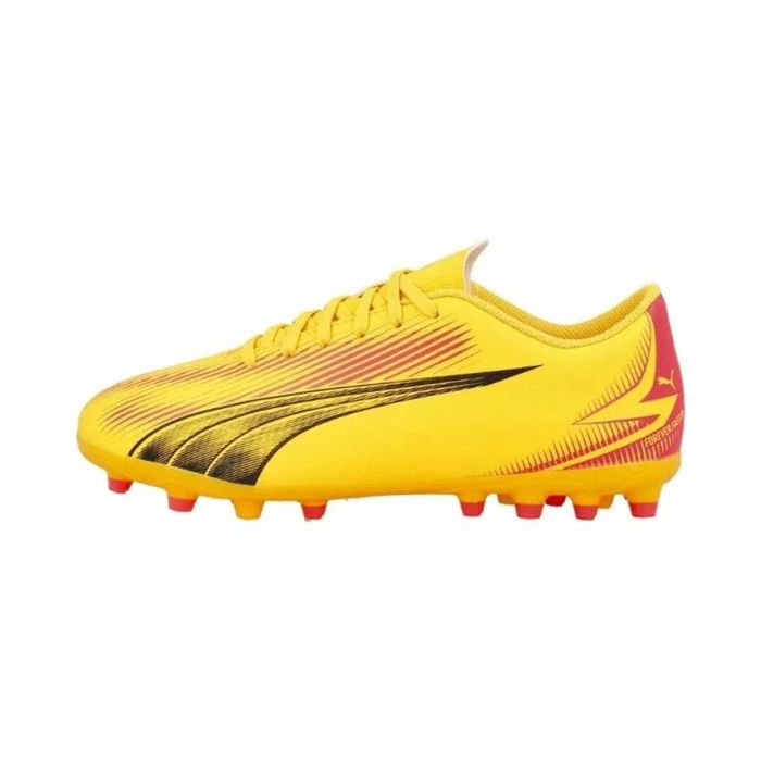 Botas de Fútbol para Niños Puma ULTRA PLAY MG Amarillo