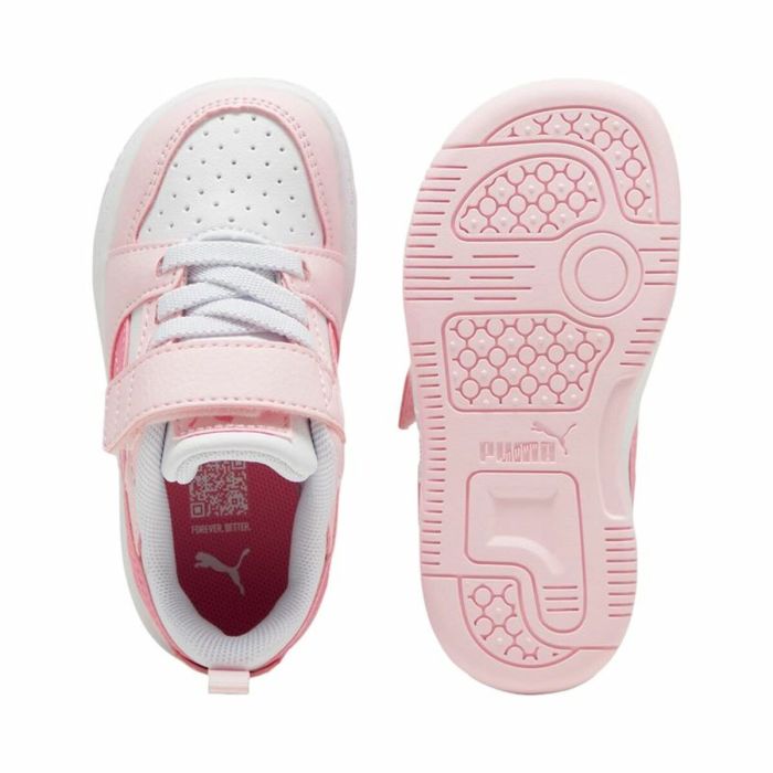 Zapatillas Casual Puma Rebound V6 Low Rosa 2