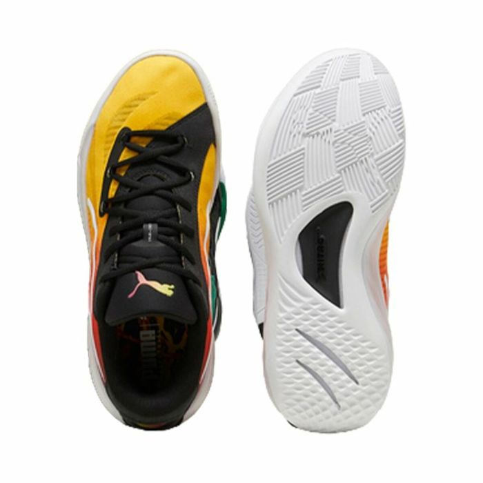 Zapatillas de Running para Adultos Puma All-Pro Nitro Showtime Amarillo 2