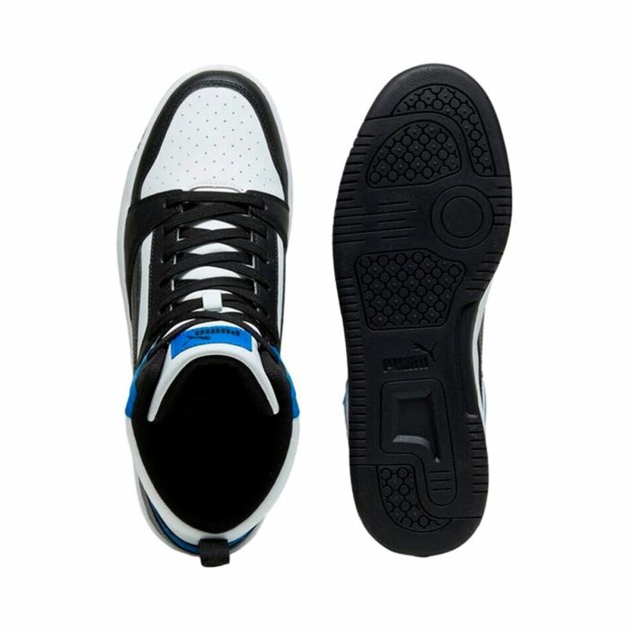 Zapatillas Casual Hombre Puma Rebound v6 Blanco Negro 2