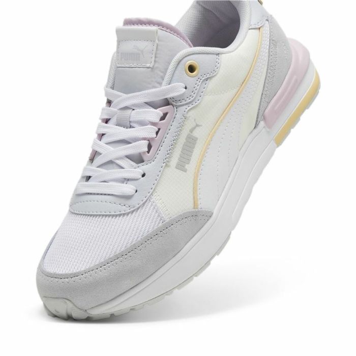 Zapatillas Deportivas Mujer Puma R22 Blanco 2