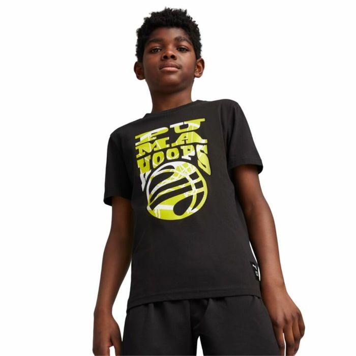 Camiseta de Manga Corta Infantil Puma Basketball 2