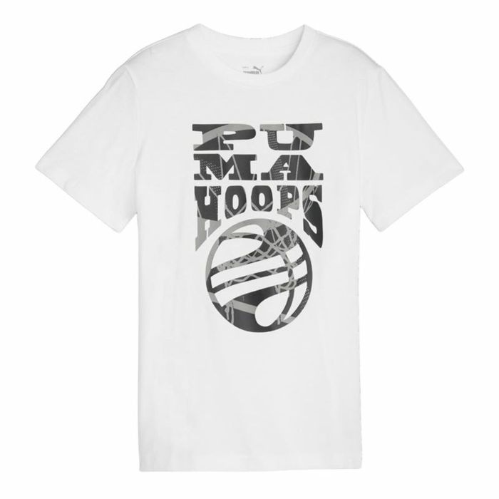 Camiseta de Manga Corta Infantil Puma Basketball Blueprint