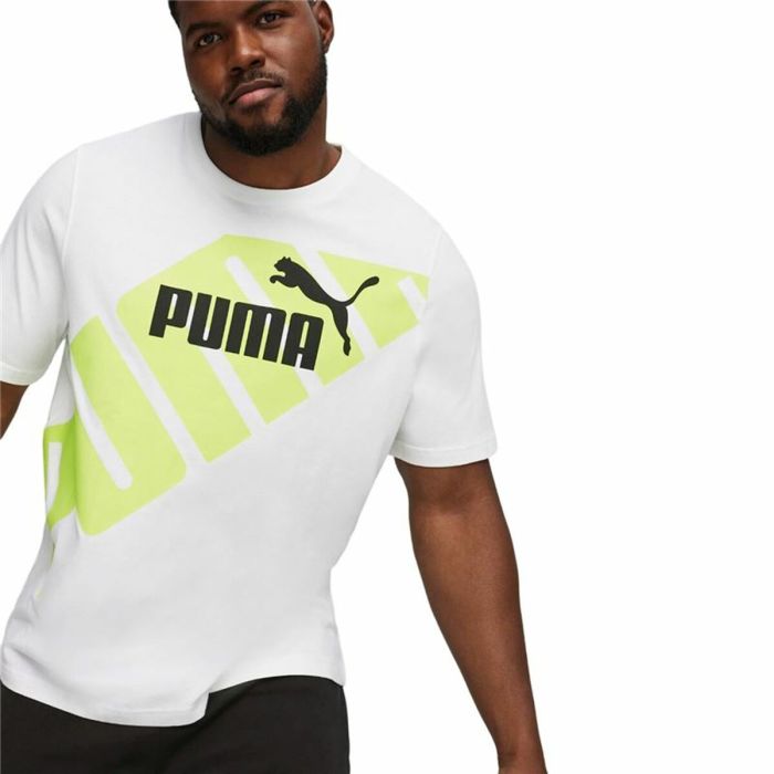 Camiseta de Manga Corta Hombre Puma POWER Graphic 2