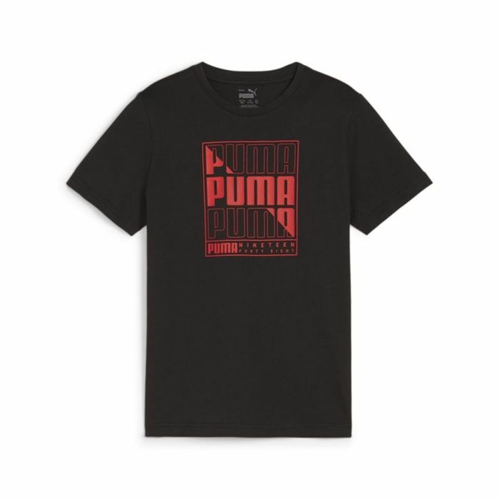 Camiseta de Manga Corta Infantil Puma Graphic