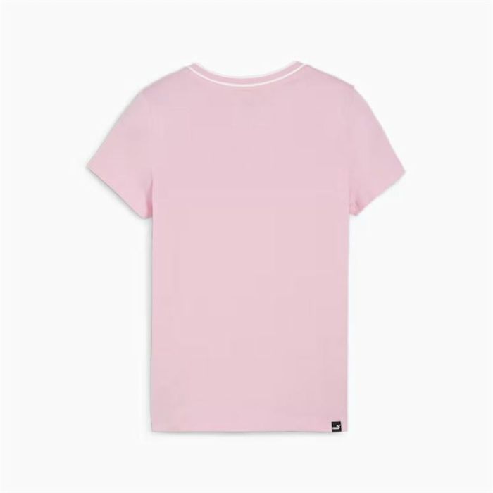 Camiseta de Manga Corta Infantil Puma Squad Rosa 1