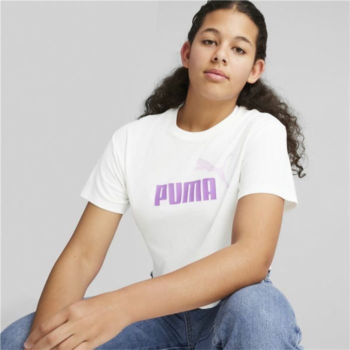 Camiseta de Manga Corta Infantil Puma Cropped 1