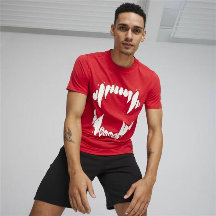 Camiseta de Manga Corta Hombre Puma TSA 2 For All Time Rojo 3