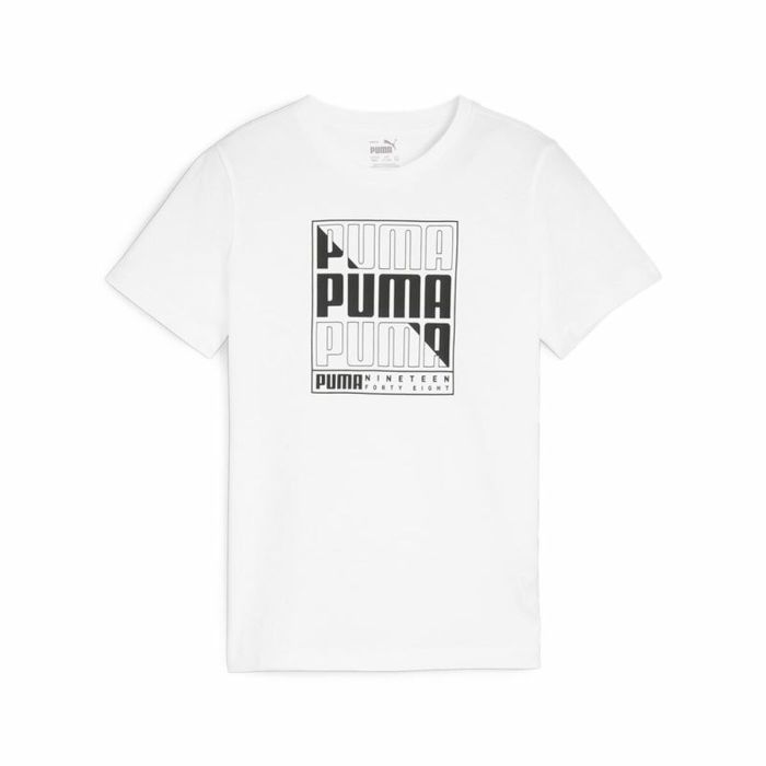 Camiseta de Manga Corta Infantil Puma Graphic