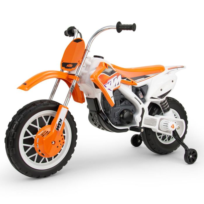 Moto Eléctrica para Niños Injusa Cross KTM SX Naranja 12 V 2