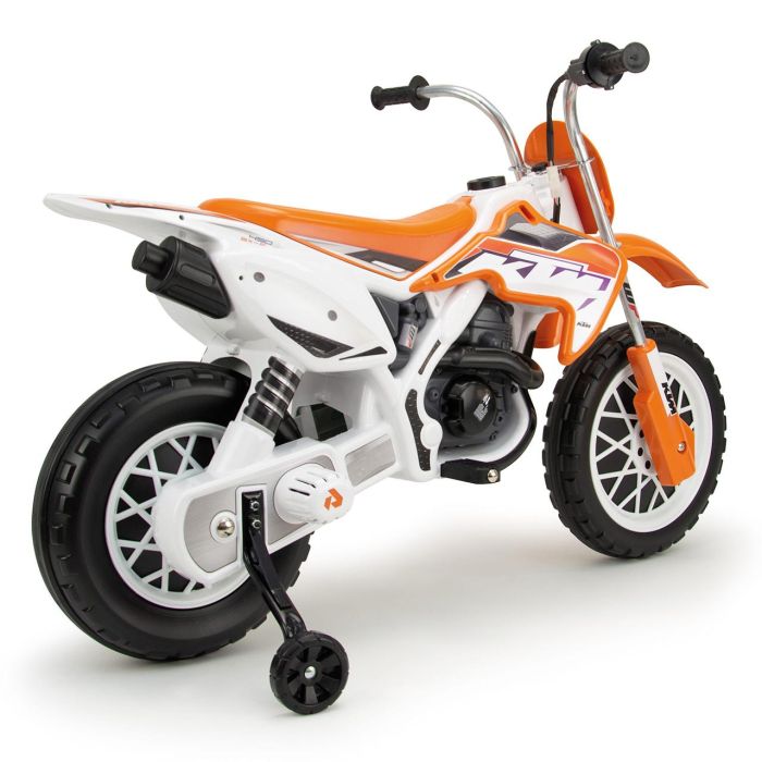 Moto Eléctrica para Niños Injusa Cross KTM SX Naranja 12 V 4