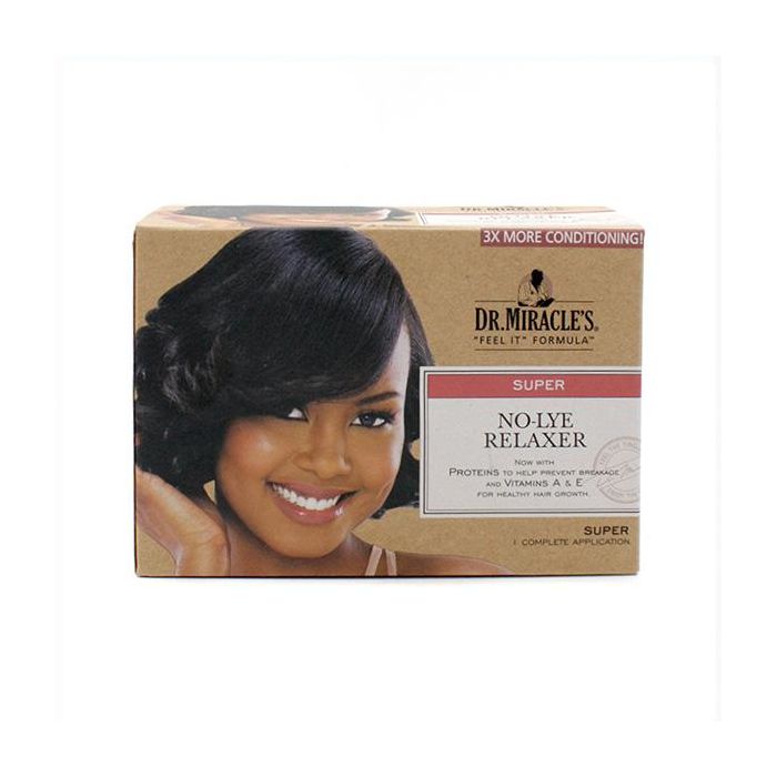 Dr. Miracles No Lye Relaxer Kit Super