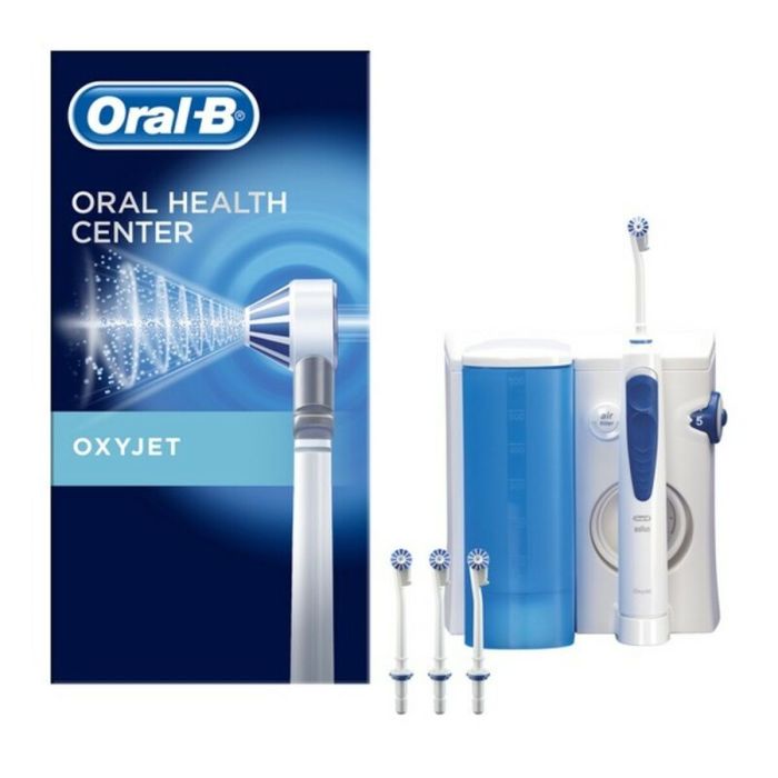 Irrigador Dental Oral-B OxyJet 0,6 L Blanco Azul/Blanco 3