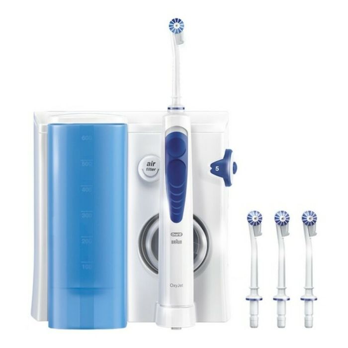 Irrigador Dental Oral-B OxyJet 0,6 L Blanco Azul/Blanco 2