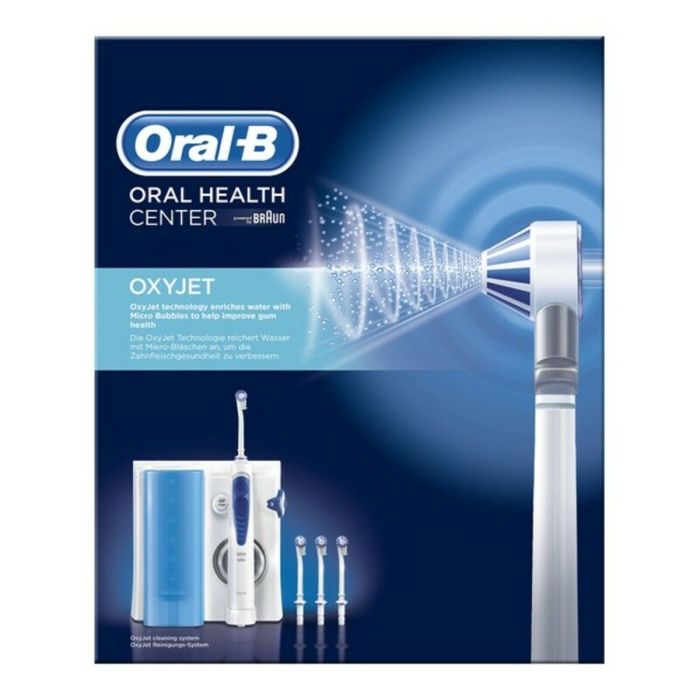 Irrigador Dental Oral-B OxyJet 0,6 L Blanco Azul/Blanco 1