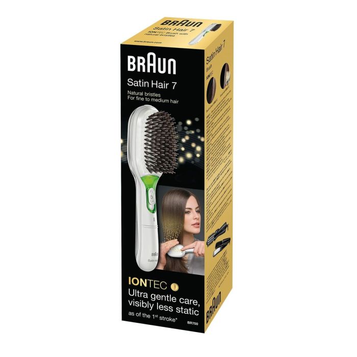 Cepillo Braun Satin Hair 7 br750e Blanco 1