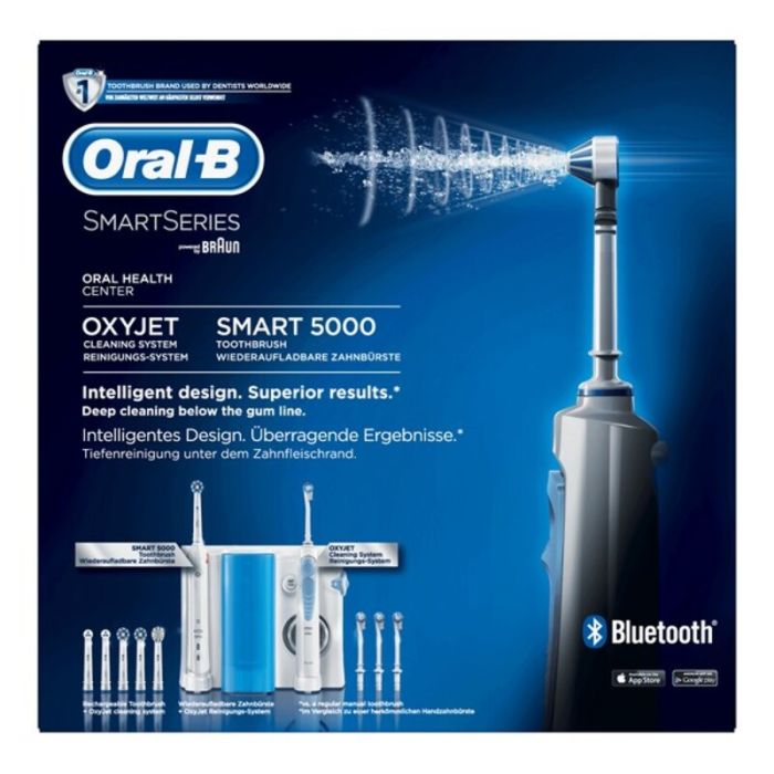 Cepillo de Dientes Eléctrico + Irrigador Dental Oral-B OC601 Bluetooth blanco, azul 3 Cepillo de Dientes Eléctrico + Irrigador Dental Oral-B OC601 Bluetooth blanco, azul 3