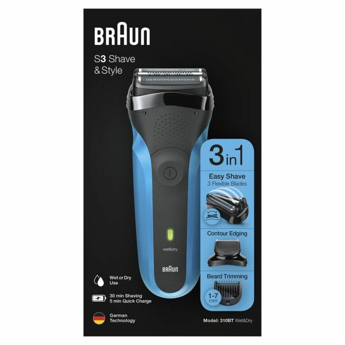 Afeitadora eléctrica Braun 310BT 1