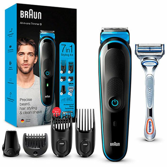 Cortapelos 7 en 1 Braun MGK 3242/ con Batería/ 8 Accesorios Cortapelos 7 en 1 Braun MGK 3242/ con Batería/ 8 Accesorios