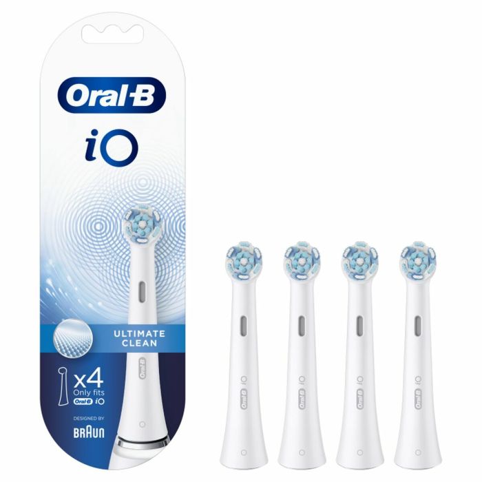 Recambio para Cepillo de Dientes Eléctrico Oral-B Blanco 4 Unidades