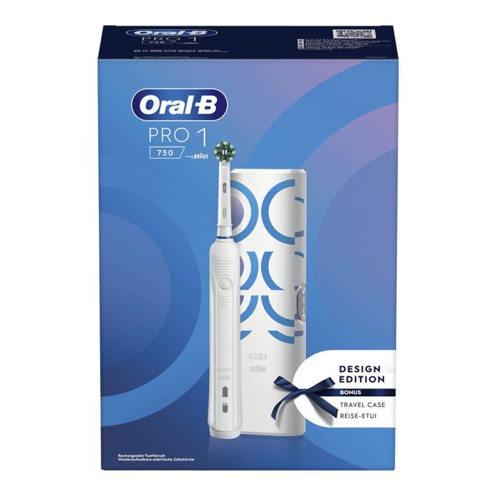 Cepillo de Dientes Eléctrico Oral-B Pro 1 750 3D Action (1 Pieza) 1