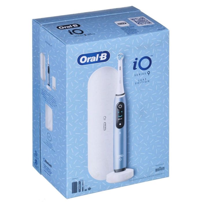 Cepillo de Dientes Eléctrico  Oral-B  Braun iO 9 Aqua Marine Luxe 6