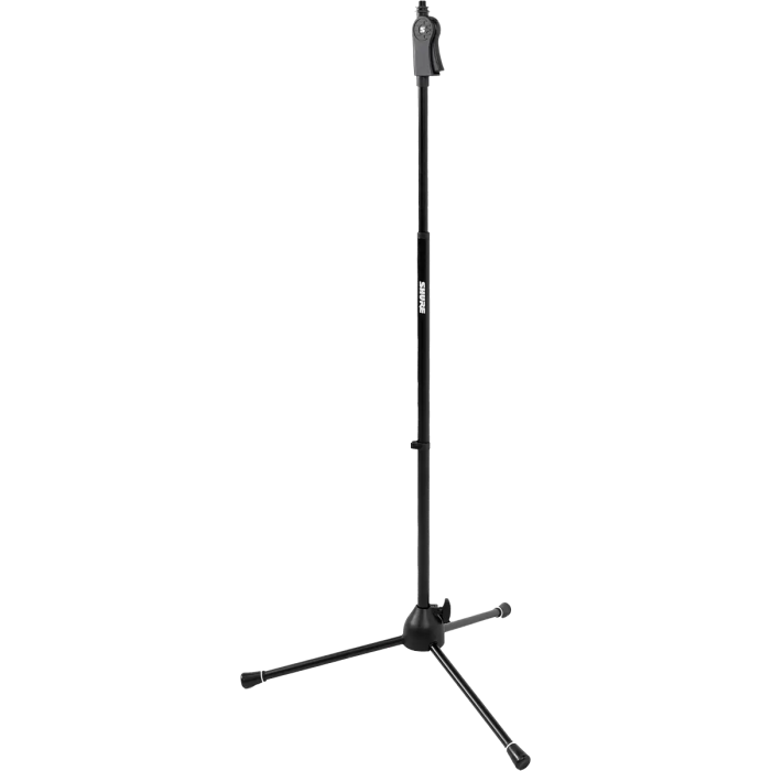 SBG Soporte de Micrófono Recto con Base Trípode Ajustable, Mango Ergonómico y Clips para Cable 0