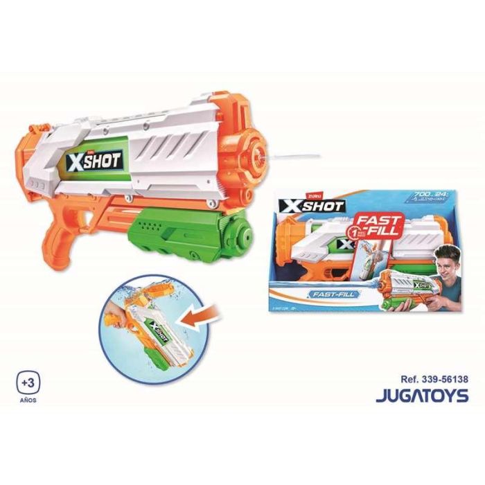 Pistola de agua x-shot carga rápida 1 Pistola de agua x-shot carga rápida 1