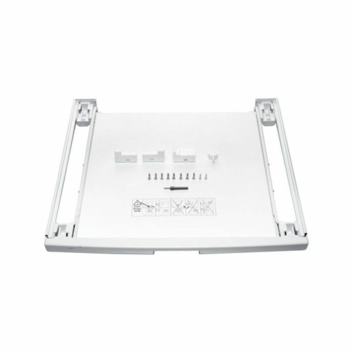 Bosch WTZ11400 Kit apilable con bandeja deslizante 60 cm Blanco